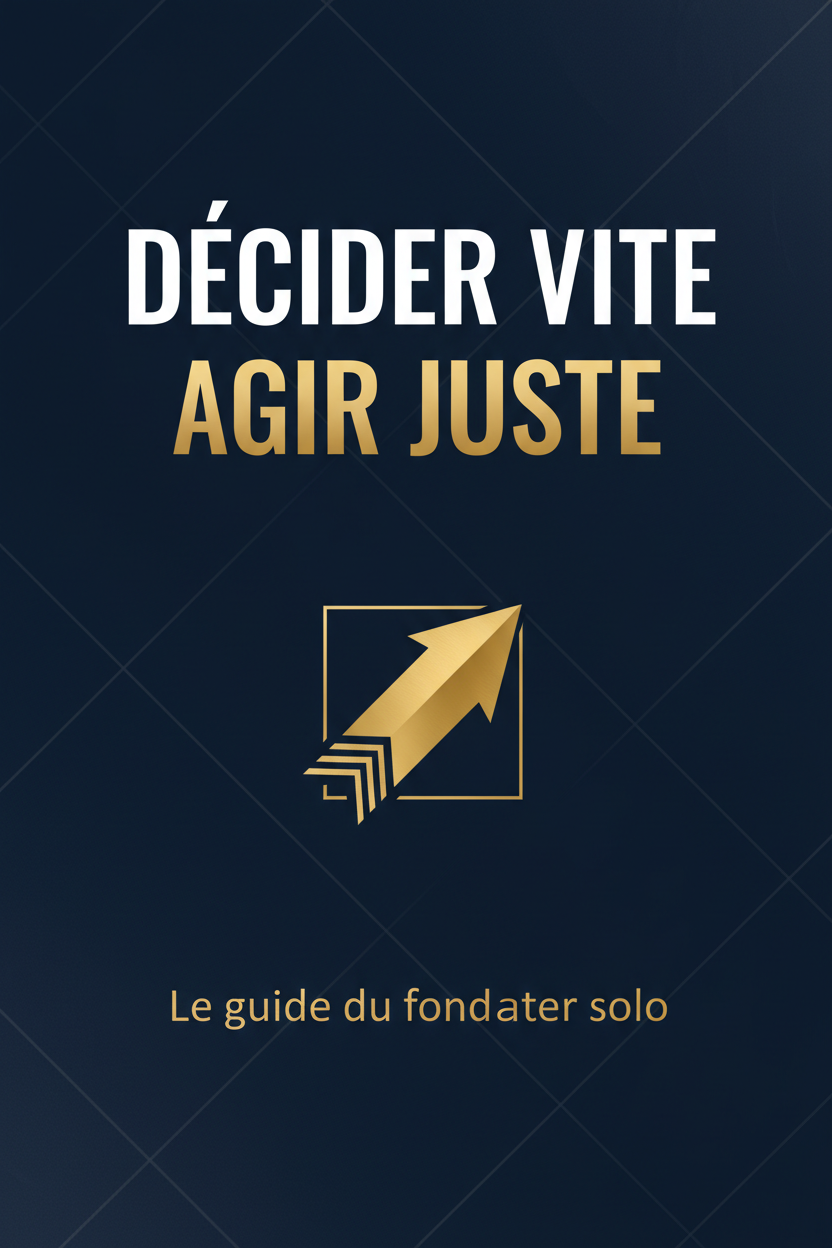 Couverture Décider Vite, Agir Juste