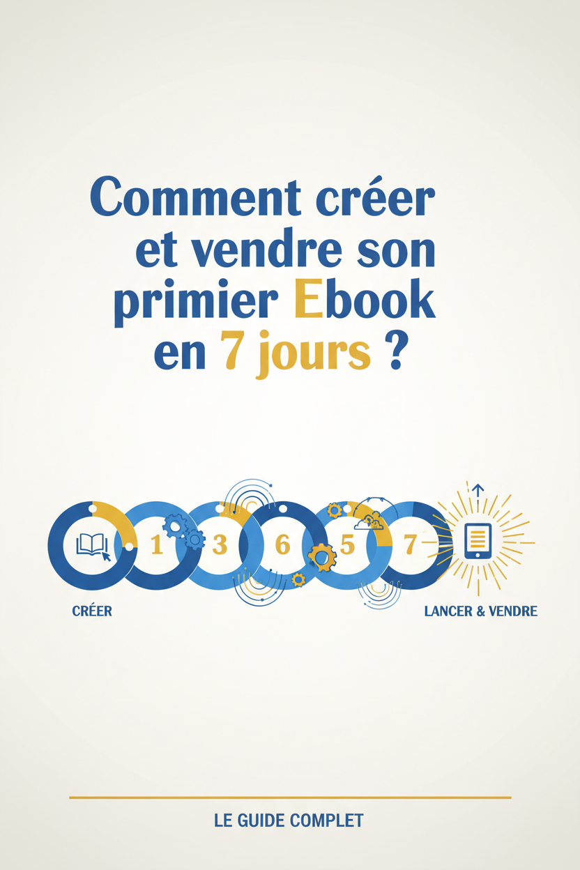 Créer et vendre son premier ebook