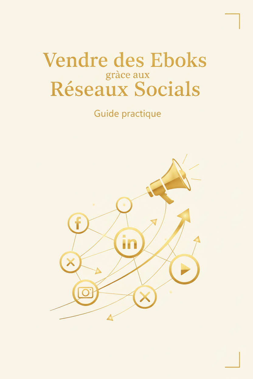 Vendre des Ebooks réseaux sociaux - fond clair