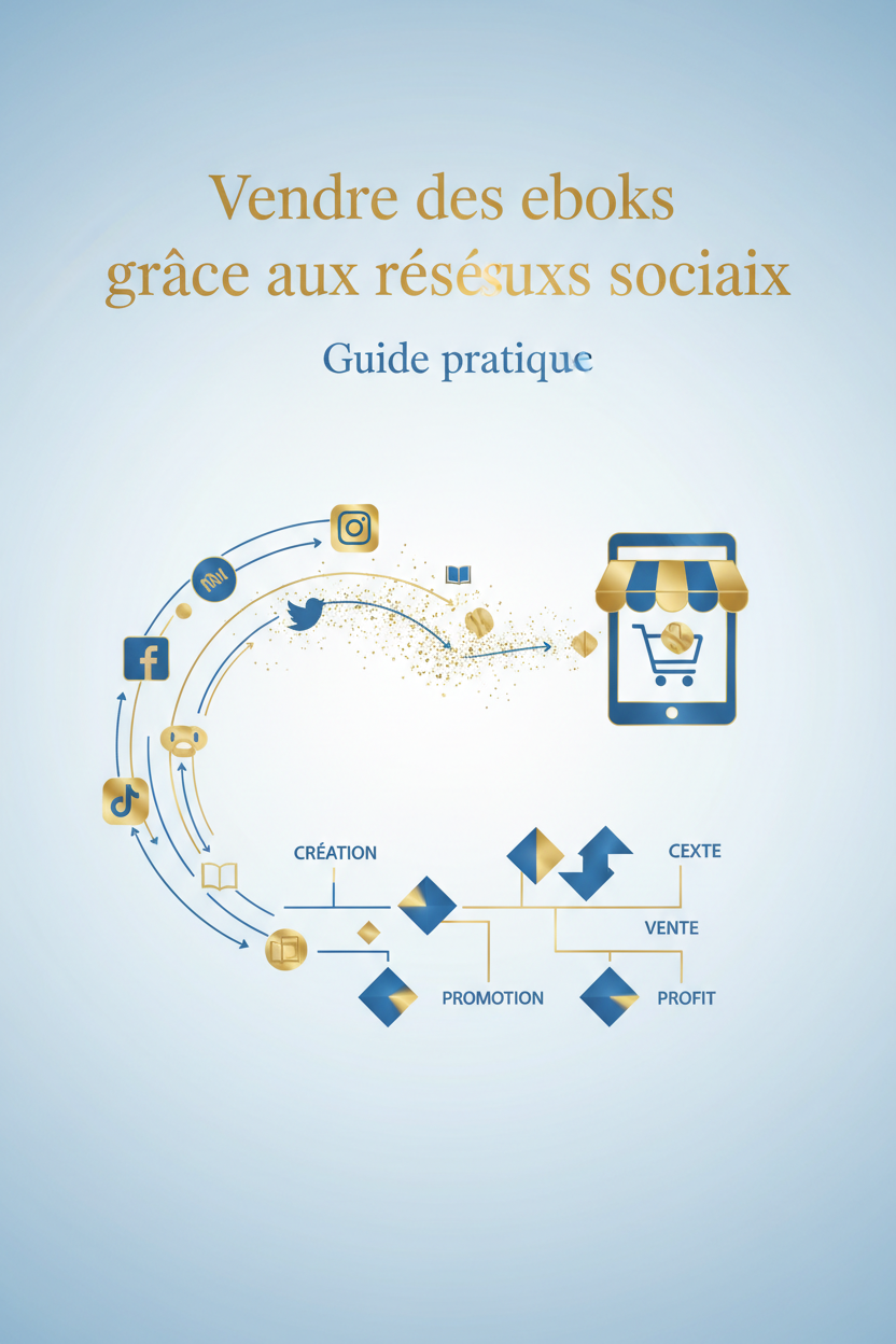 Vendre des ebooks réseaux sociaux