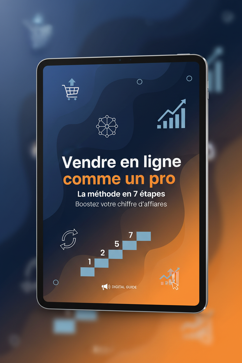 Vendre en ligne comme un pro : La méthode en 7 étapes